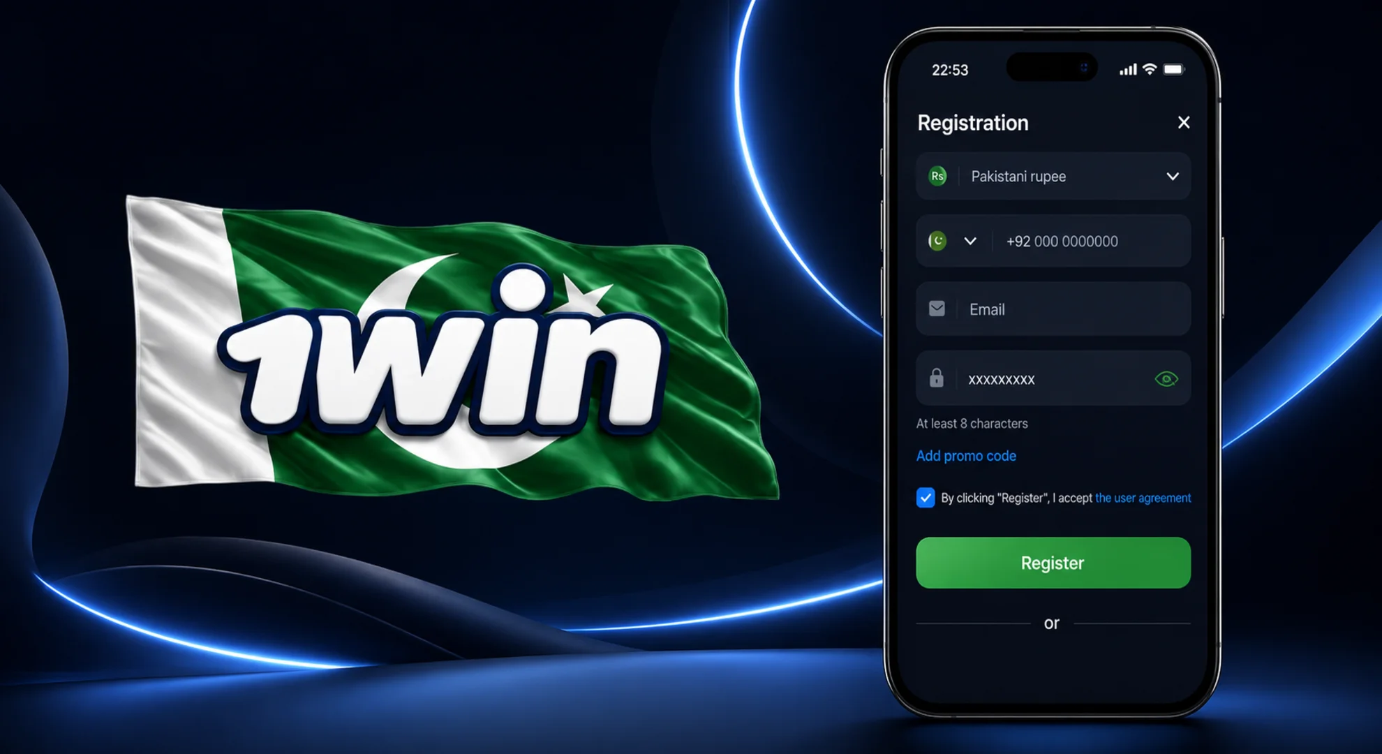 1win app login